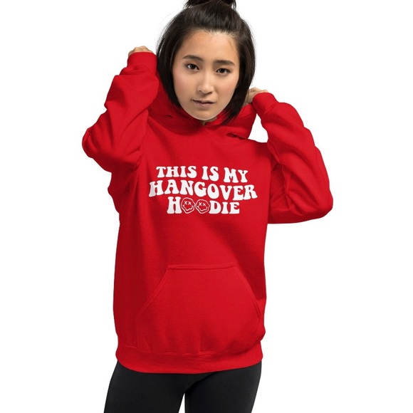 This is my Hangover Hoodie Pullover Sweatshirt - Picture 4 of 6